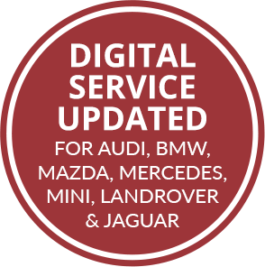 DIGITAL SERVICE UPDATED FOR Audi, BMW, Mercedes, MINI, Landrover & Jaguar